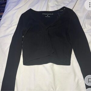 Aeropostale Black Women's Top